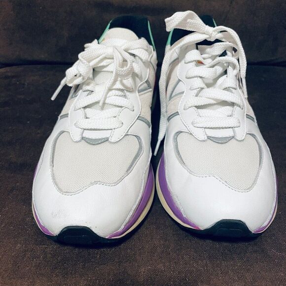 Mint Condition New Balance 57/40 White Multicolor 80s Colors 12 US Mens 46 EUR - Picture 3 of 9